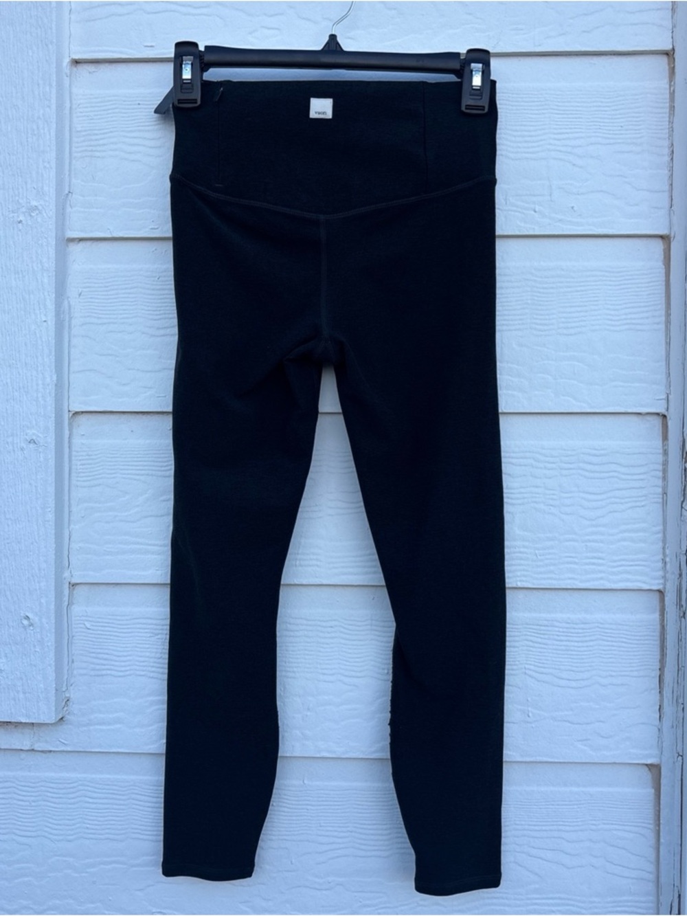 Vuori Clean Elevation Legging S Charcoal Heather High Rise 7/8 Yoga Pants VW444